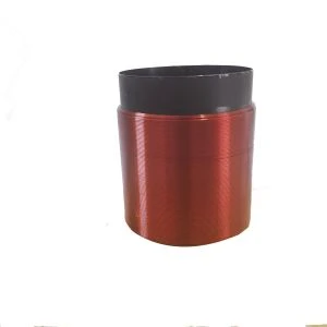 Bobina de voz de subwoofer de altavoces de bobina de aluminio negro