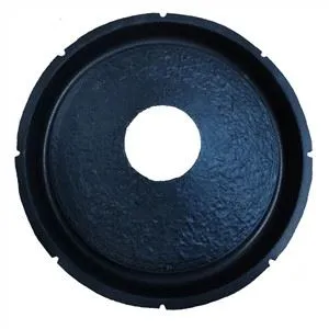 Cono de papel sin prensa de 12 pulgadas con borde de espuma